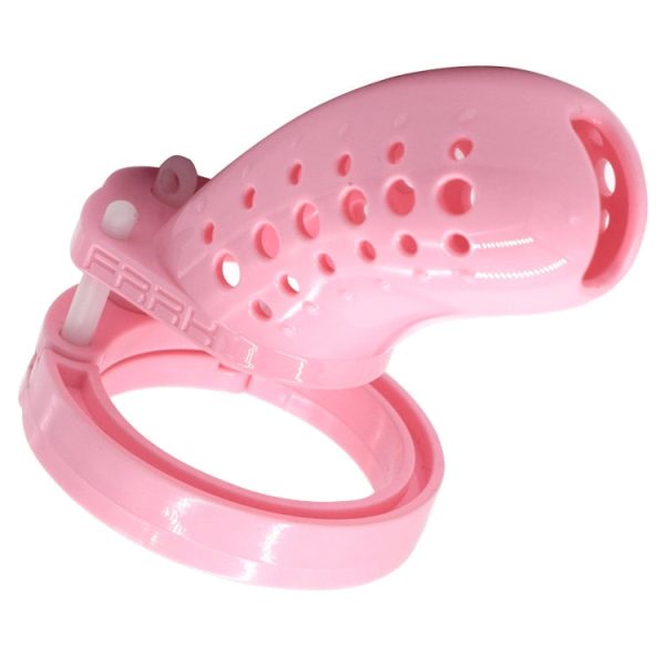 The Cuckholder - Pink Cock Cage