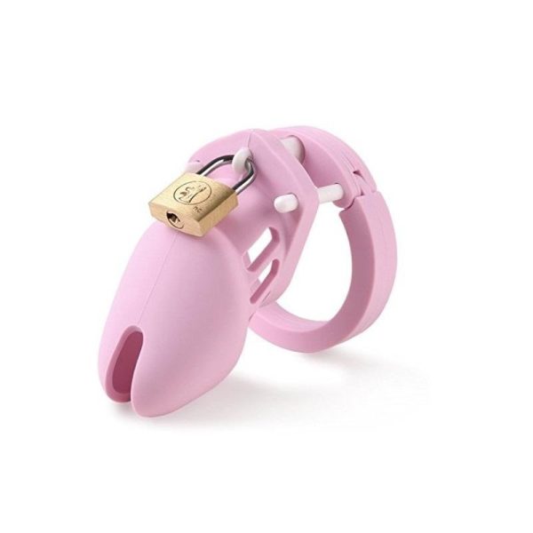 CH12000 Silicone Chastity Cage Pink